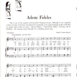 Adeste Fideles (O Come All Ye Faithful) - Digital Christmas Hymn Tune Sheet Music - Key of A Flat
