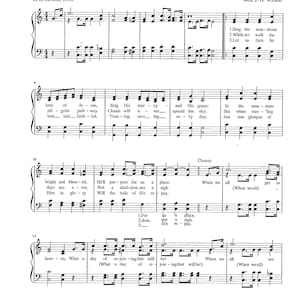 When We All Get to Heaven - Digital Hymn Tune with Verses - Key of C