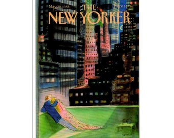 Postcard - The New Yorker Magazine Cover - May 30, 1988, by J .J. Sempe