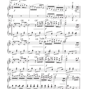 The Entertainer by Scott Joplin - Digital Sheet Music - Key of C