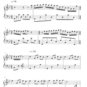 Kärleksbröllop - Digital nedladdning Utskrivbar pianosolo - Mellannivå