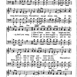 O Mary Don&#39;t You Weep - Digital Christmas Hymn Tune Download Key of G