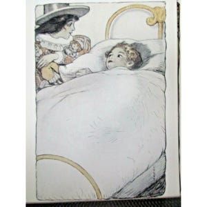Cartão postal ilustrador - Sunshine Annie 1910 por Fanny Y. Cory