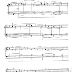 Claire De Lune par Debussy Piano Solo - Partitions numériques Tonalité de do débutant tardif/intermédiaire très précoce