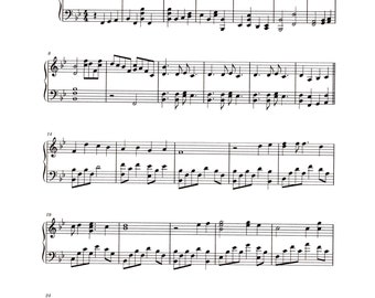 Top of the World Piano Solo - Digital Sheet Music - Key of B Flat