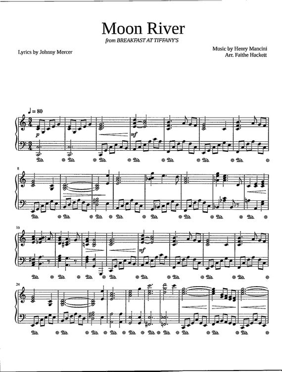 Henry Mancini Piano Solos - Spartiti Per Pianoforte Di Henry Mancini