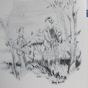 The New Yorker Golf Cartoon Postcard by Kemp Starrett, 1944  #713