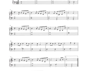 La Vie En Rose (main Theme Only) - Digital Sheet Music - Key of C