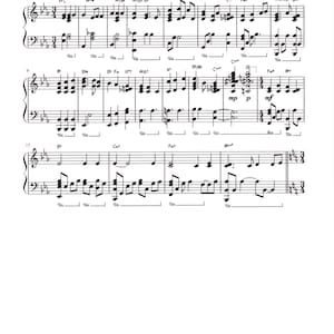 Great is They Faithfulness Piano Solo - Digital Hymn Tune Sheet Music - Intermediate Level