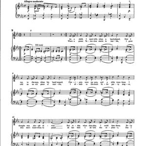 I Love a Piano - Digital Sheet Music for Piano and Lyrics - Key of E Flat