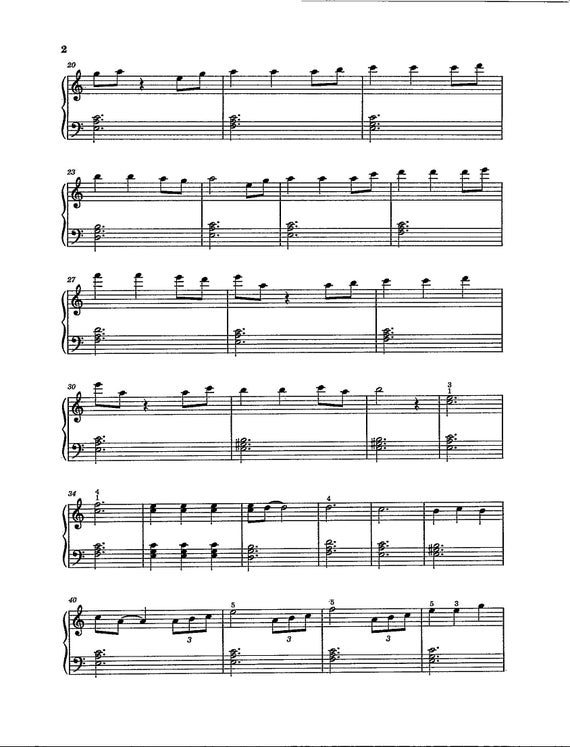 Pirates of the Caribbean Piano Solo - Digital Sheet Music