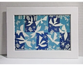 ポストカード ホワイト マット加工 - アンリ マティス ポリネシア、空