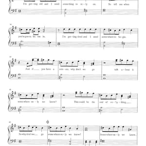 Somewhere Only We Know Digital Download Easy Arrangement - Etsy