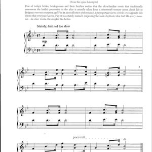 Bridal Procession (Main Theme) by Richard Wagner Digital Piano Sheet Music Late Beginner Key of B Flat