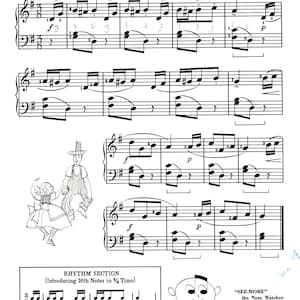 Put Your Little Foot (Folk Song) - Digital Piano Sheet Music Key of G Late Beginner