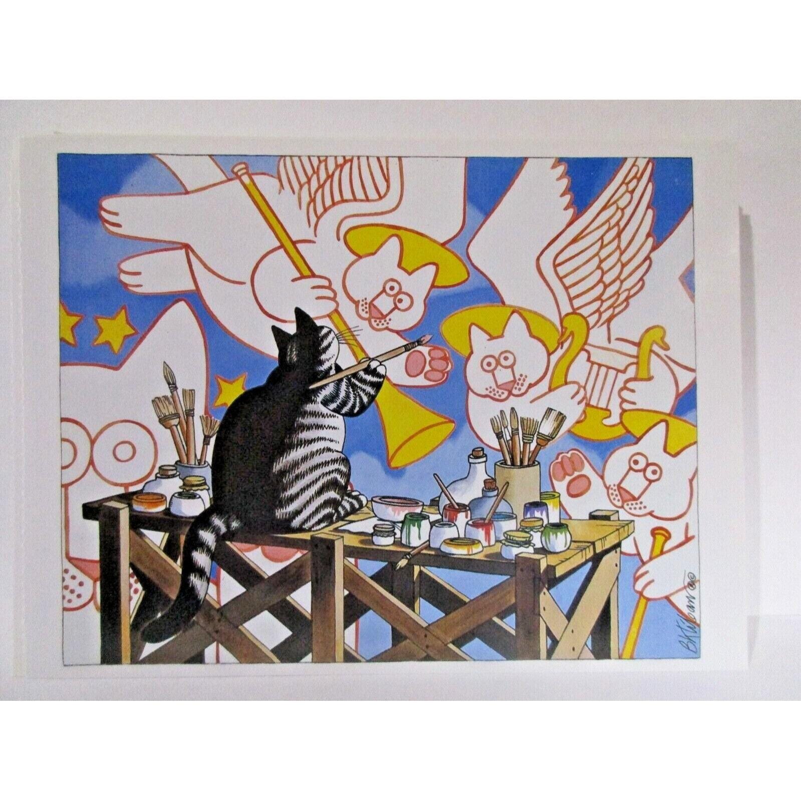 Kliban's Cats クリバン キャット ポストカード Postcard-Kliban's Cats クリバンキャットポストカードブックの