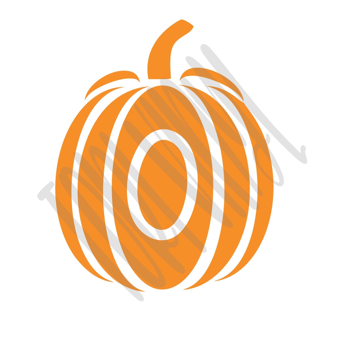 0 zero Pumpkin SVG INSTANT DOWNLOAD Digital File Etsy