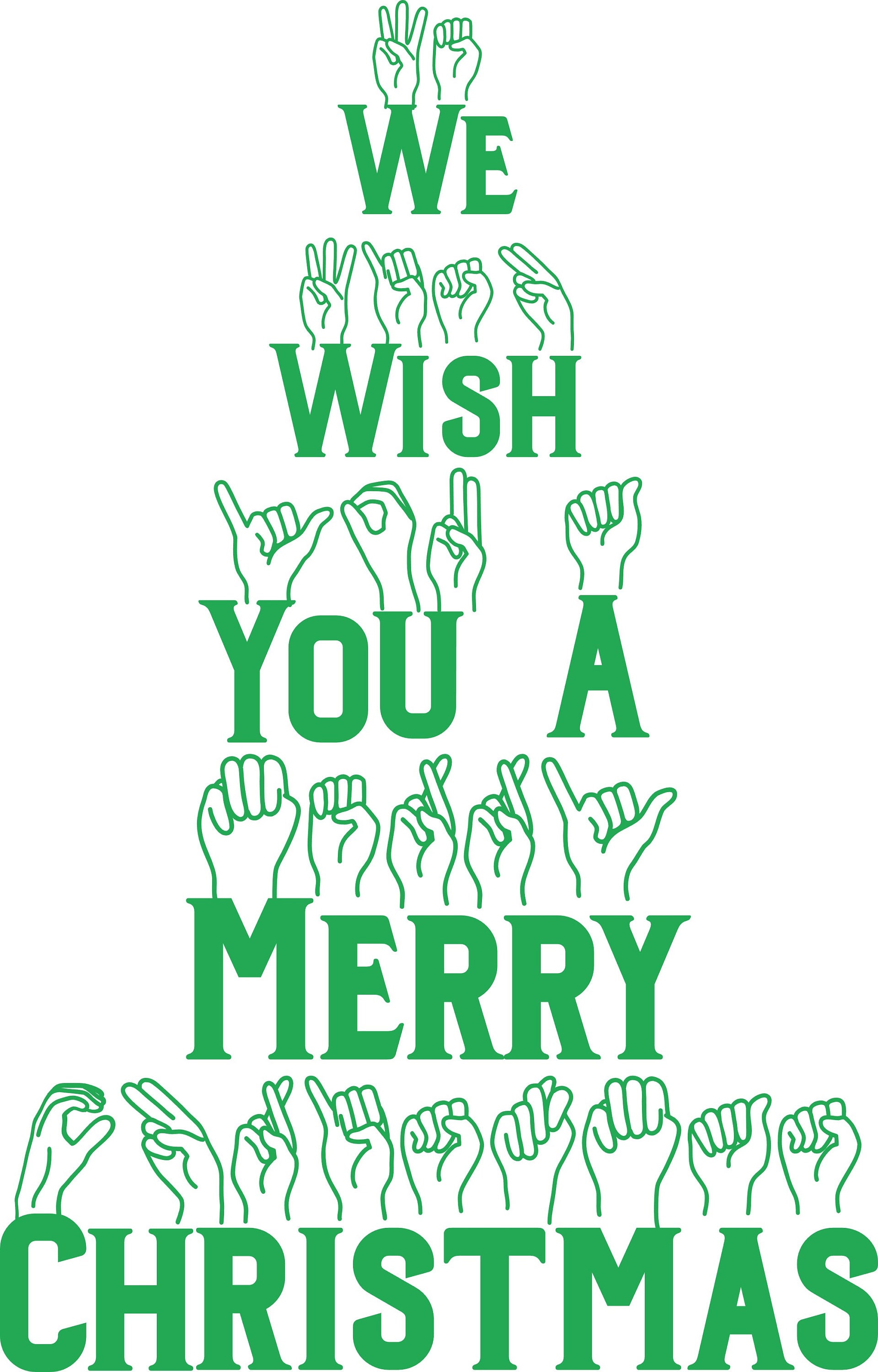 We Wish You A Merry Christmas In Sign Language SVG Bundle Etsy We Wish You A Merry Christmas In Sign Language SVG Bundle Etsy