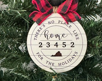 Zip Code Ornament