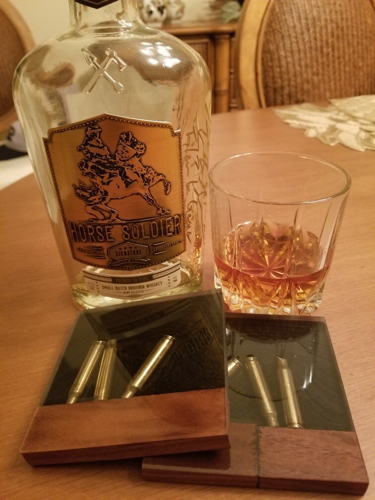 Ammo Coasters resin bullet coaster drink coasters river Etsy