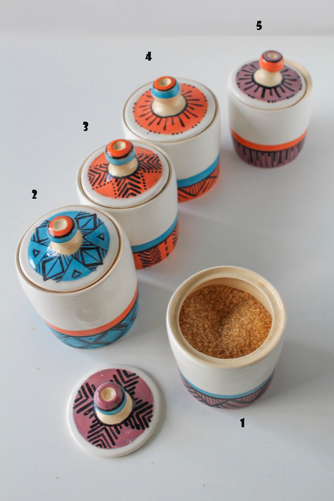 Tee Kaffee Zuckerdosen Geschenke für Mama Gewürzdose | Etsy