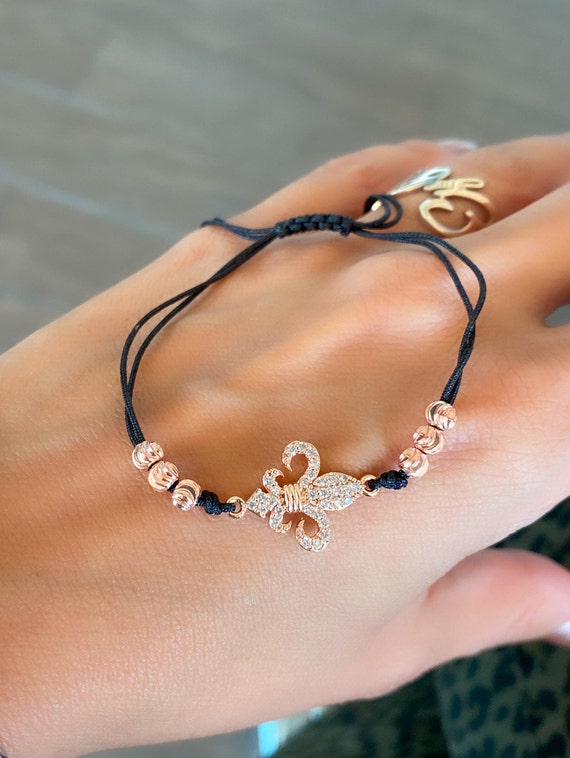 Fleur de lis bracelet deals