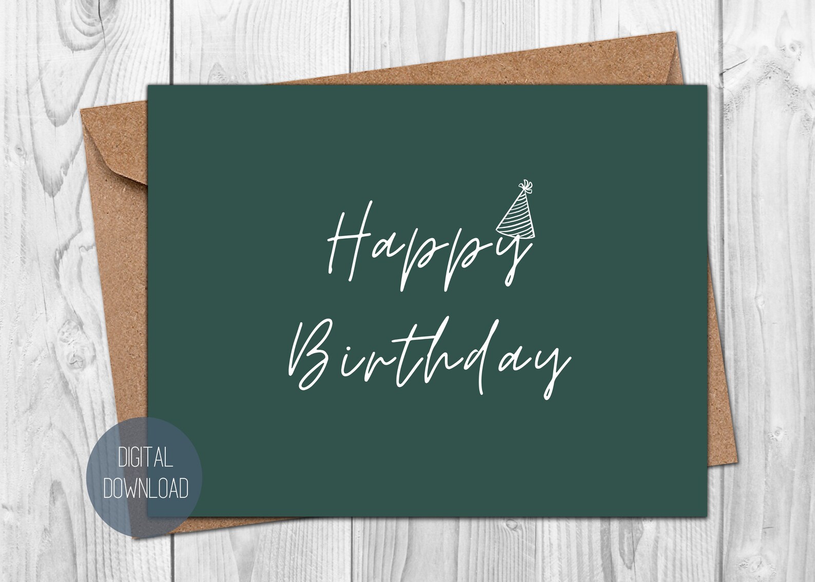 printable birthday card for him birthday card for her etsy