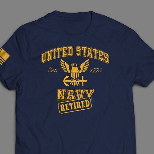 Navy Graphic T-Shirt