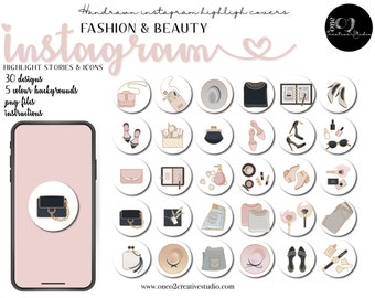 300 Two Style Colored Outline Icons Set Bundle Package Etsy