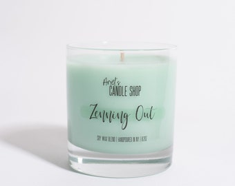 Zenning Out Scented Candle | Aromatherapy Candle | Spa Candle | Yoga Candle | Essential Oils | Handmade Candles