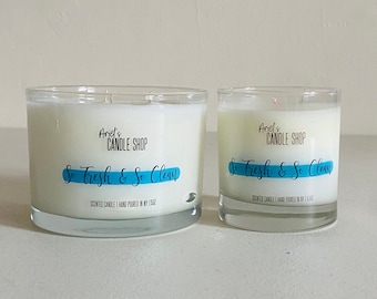 3 Wick Scented Candle: Large Soy Blend Candle, Hand Poured