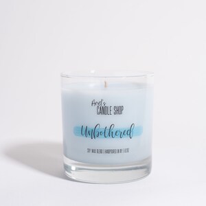 Unbothered Scented Candle | Handmade Candles