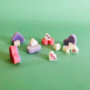 Floral Scented Wax Melts: Handmade Spring Summer Tart Warmer Gift Set