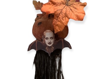Kitschy, creepy, Halloween tree ornament