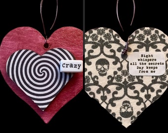 Kitschy Heart ornament…goth, baroque, psychedelic?