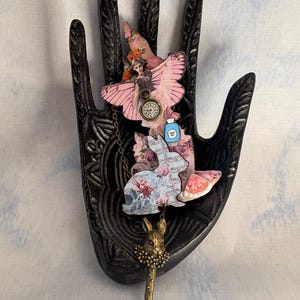 Alice in Wonderland kitschy ornament
