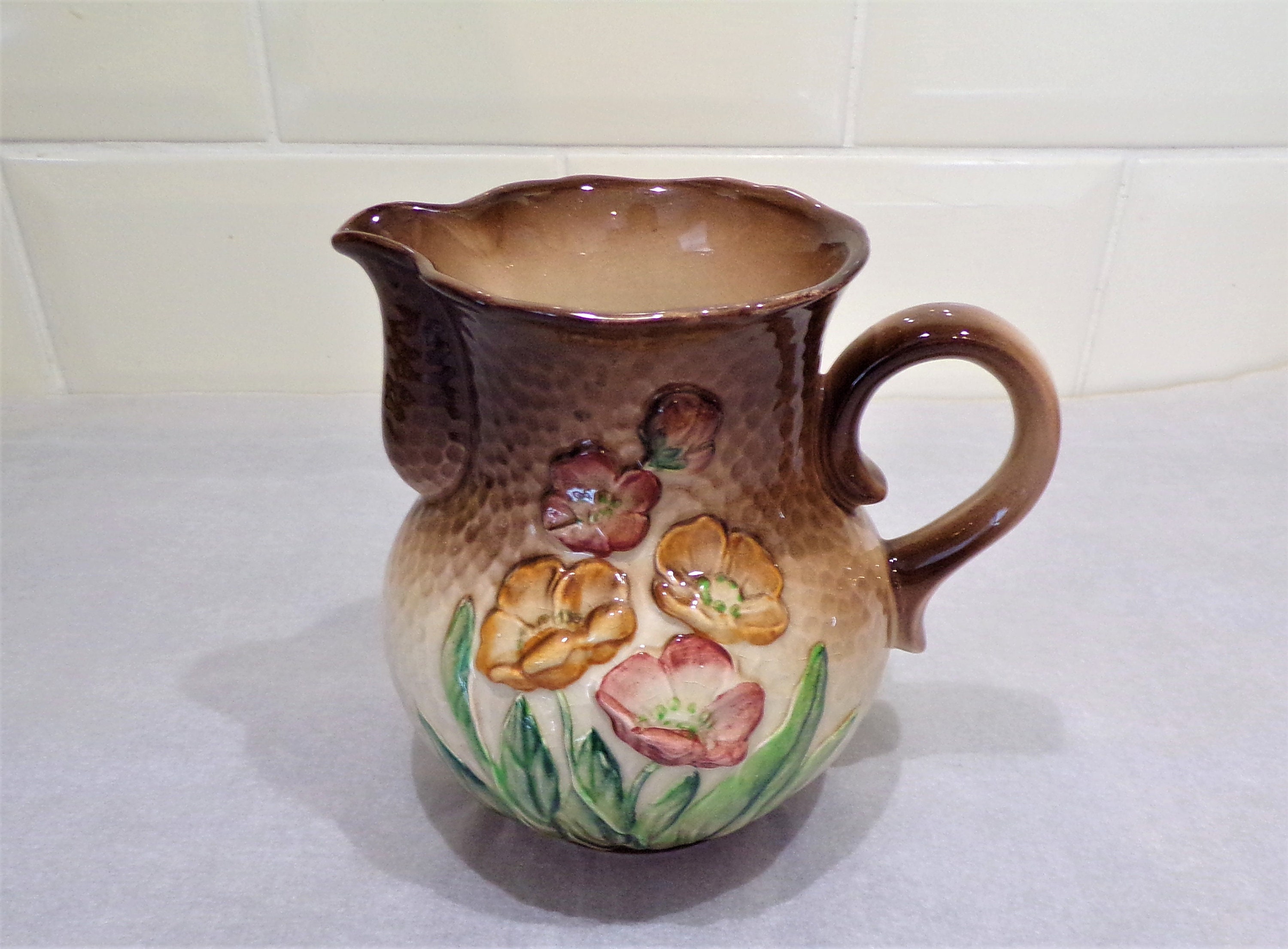 Vintage 1960s Carltonware Jug Pansy Design Table Jug Creamer Etsy UK