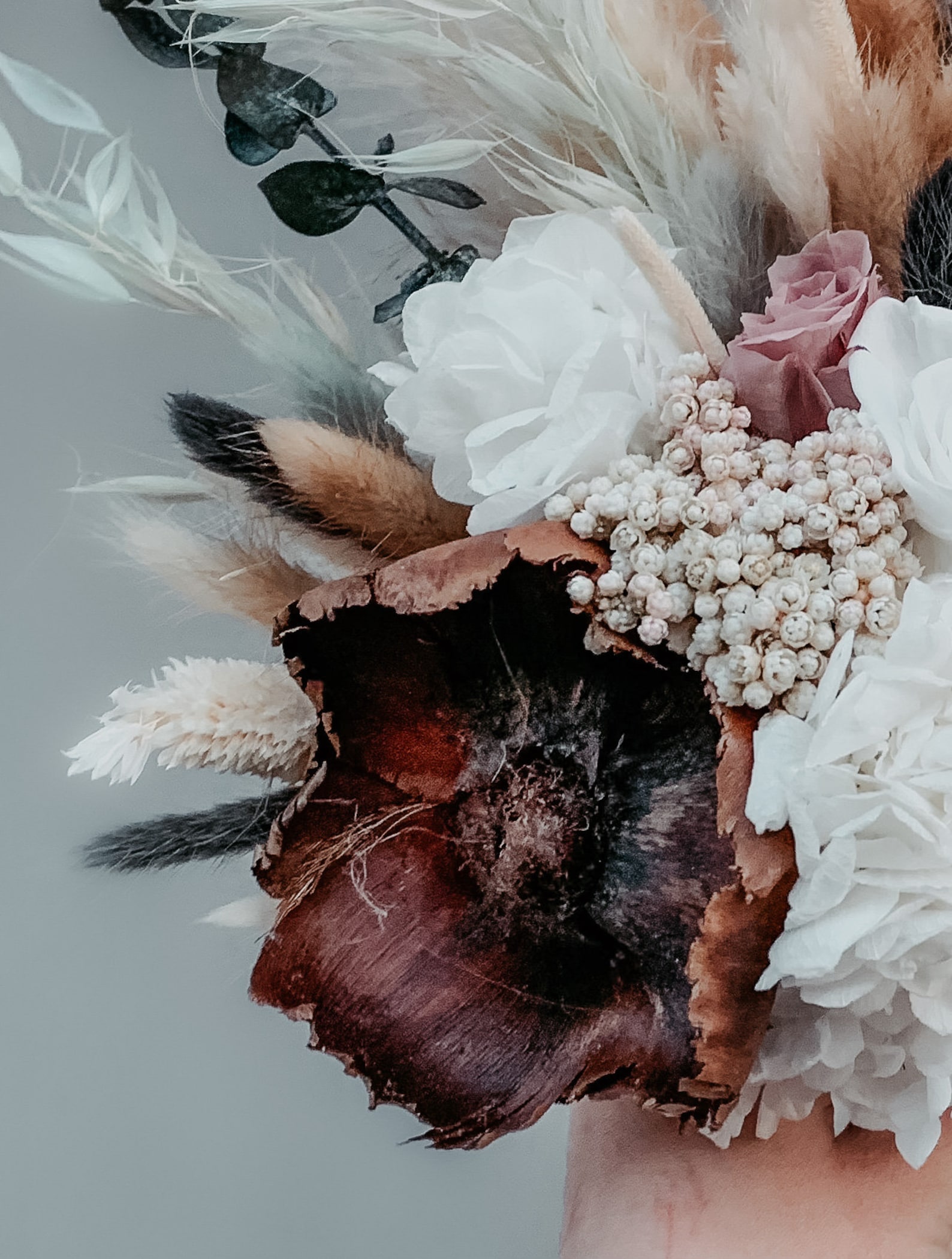 Boho Dried Flowers Handmade Home Decor Floral Bunch Cute Eco Etsy