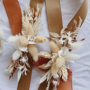 Corsage - Wedding corsage, flower corsage, bridesmaid corsage, wrist corsage for wedding, bridal corsage, boho corsage, boho corsage image 2