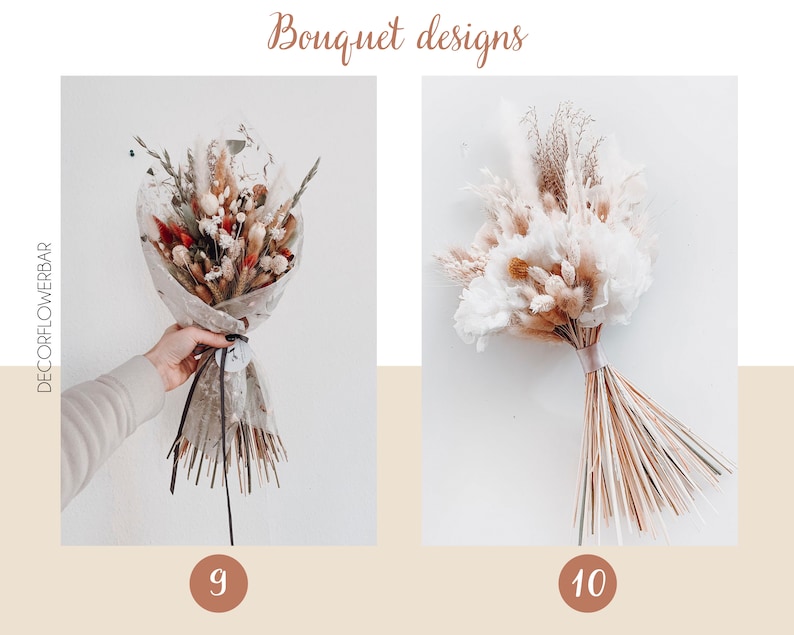 Your design wedding bridesmaids bouquets dried flowers bundle any color custom everlasting handmade rustic wedding bridesmaids/' bouquet