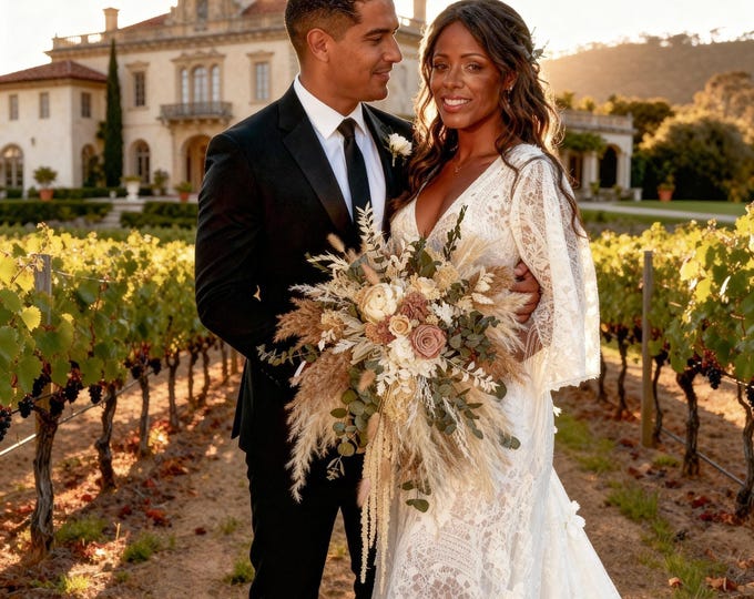 Cascading Bouquets