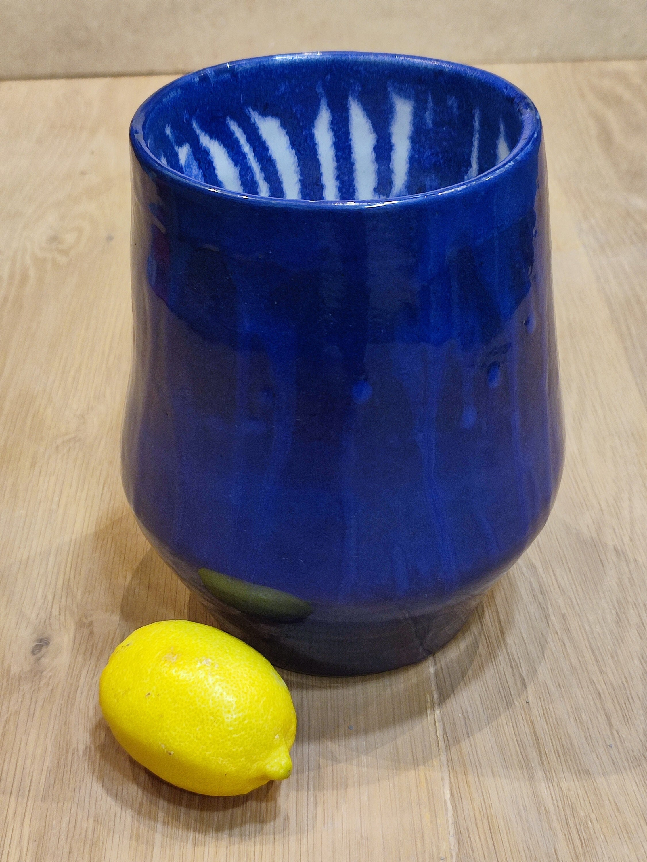 Vase Céramique Emaillée - Ecume