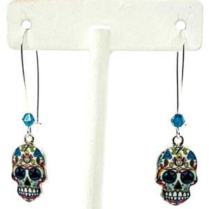 Colorfull Skull Earrings