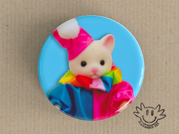 clown calico critter cat