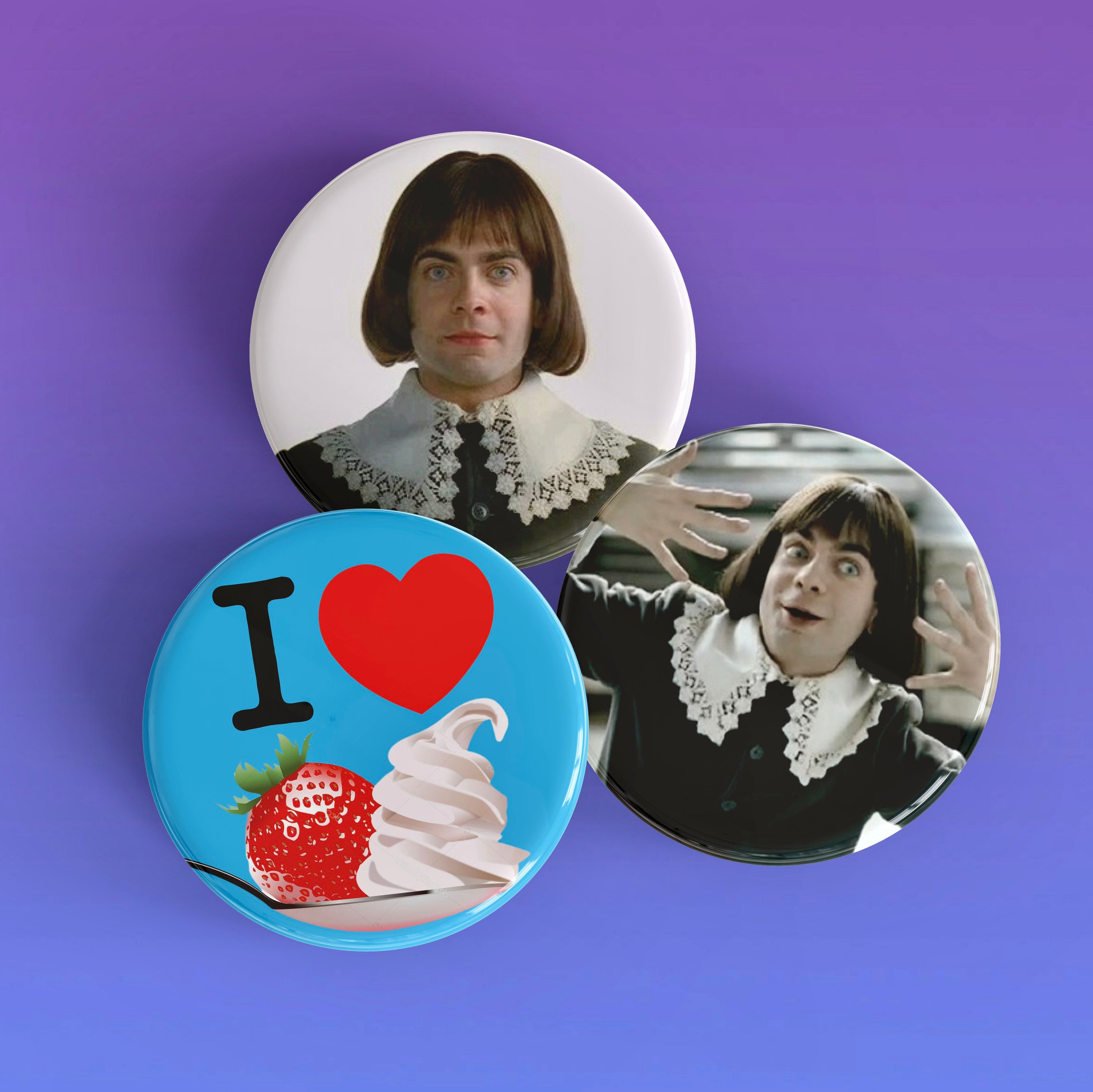 Little Lad Berries Cream Tiktok Meme Pinback Button Etsy Little Lad Berries Cream Tiktok Meme Pinback Button Etsy