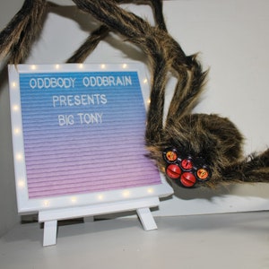 Big Tony Giant Oddbody Oddbrain Poseable Spider image 1