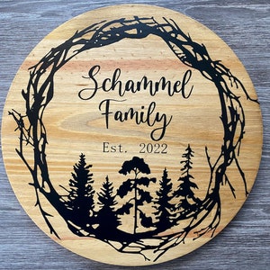 Pyrography Art Decor, Vinyl Art Decor on Wood
