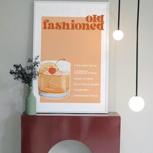 Ouderwetse drank minimale receptprint