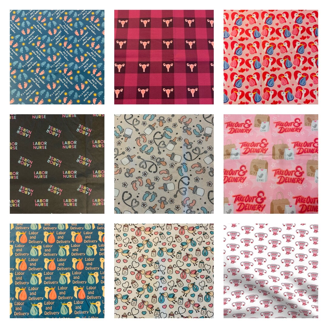 OB/GYN/L&D Scrub Caps - Etsy