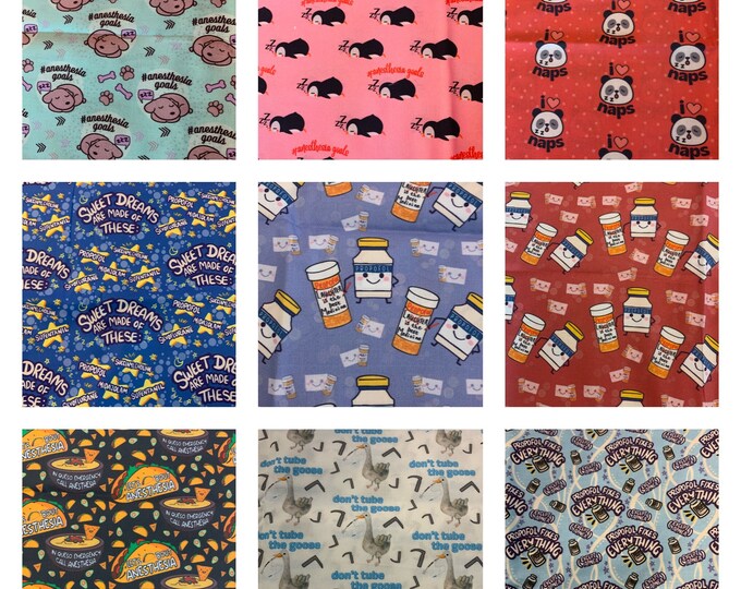 Blue Anesthesia Euro Scrub Cap, Anaesthesia, OR, Anesthetist